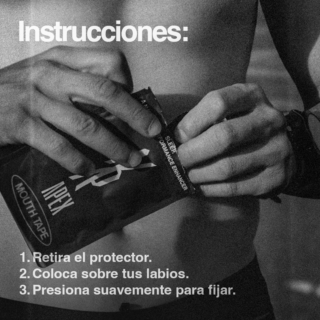 Apex Mouth Tape 30 Tiras Bucales